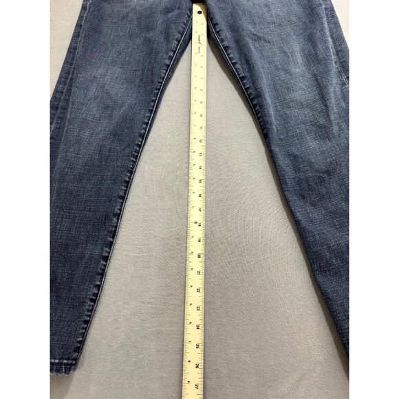 Liverpool Los Angeles Relaxed Straight Leg Jeans Denim Stretch Blue Size 32 - Picture 7 of 10